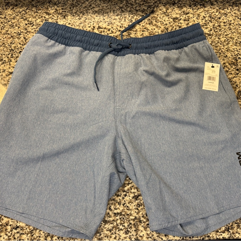 Volcom Blue Hybrid Shorts